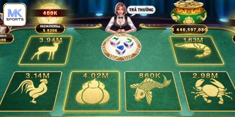 Điểm vượt trội của bầu cua tại nhà cái