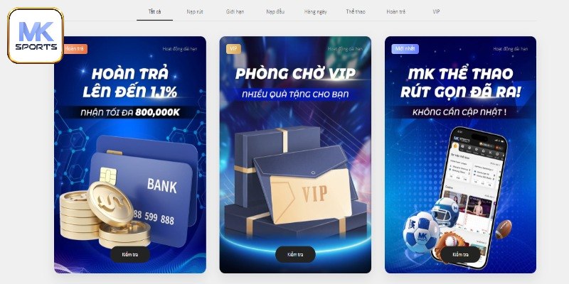 Ưu đãi độc quyền dành riêng đối với hội viên VIP